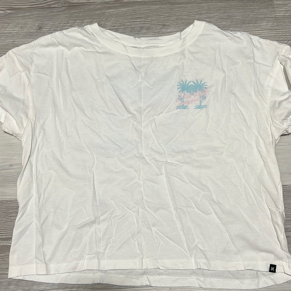 Hurley crop top. Women’s size L. Worn once.